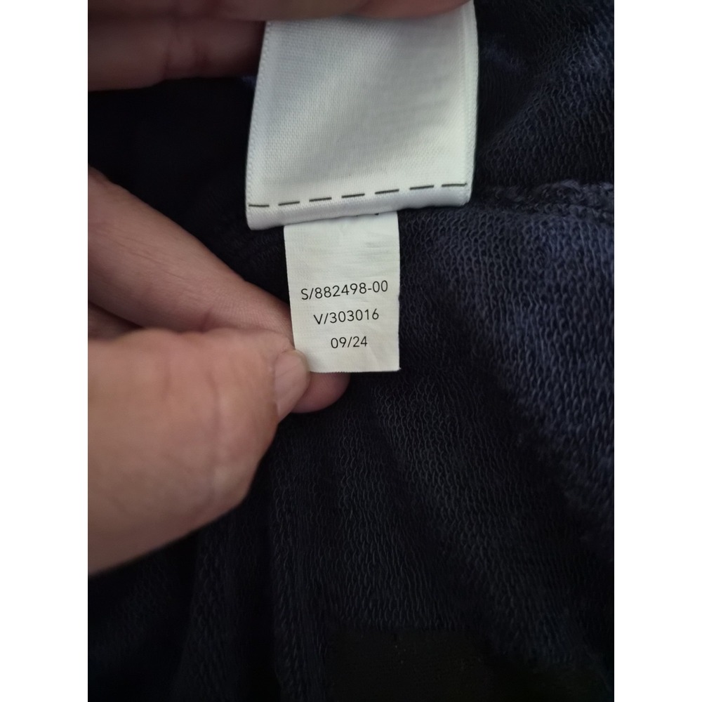 Athleta Pranayama Restore Rib Wrap 3X Dark Navy Blue Tencel Modal Cardigan Soft - Picture 8 of 10